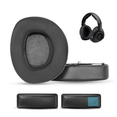 Imagem de Almofadas auriculares HDR170 + substituição de faixa de cabeça para Sennheiser HDR170/TR 170/RS170/HDR160/RS160/TR160/HDR180/TR180/RS180 Almofadas auriculares com camada de gel refrescante