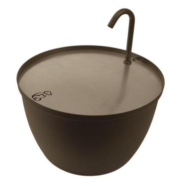 Imagem de Bebedouro Pet Fonte Água 4l Automático Gato Cachorro - Ideallume, Marr