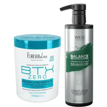 Imagem de Forever Botox Zero 1Kg + Wess Balance Cond. 500ml - FOREVER/WESS