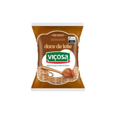 Imagem de Doce de Leite Viçosa Premium Bag 5kg  Food Service Profissional 10x Me