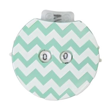 Imagem de Colaxi Contador de pontos de tricô, ferramenta de marcação de agulhas de tricô, mini manual compacto para suéter, chapéu, cachecol, contador de linhas de, Verde