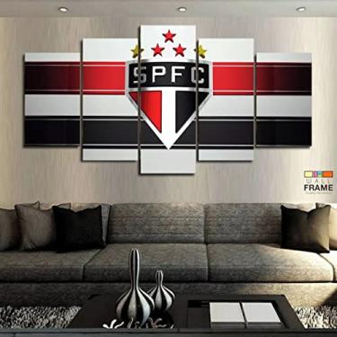 Imagem de Quadros Decorativos São Paulo Fc 63x130mt em Tecido