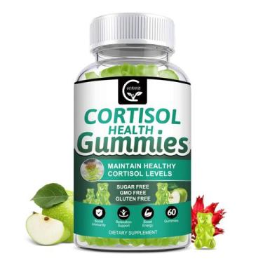 Imagem de Suplemento 9 em 1 de cortisol Gummies GORNVB para mulheres sem açúcar