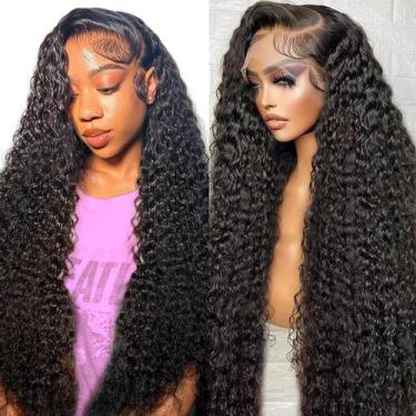 Imagem de Peruca frontal de renda Dream Like Deep Wave 100% cabelo humano 66cm