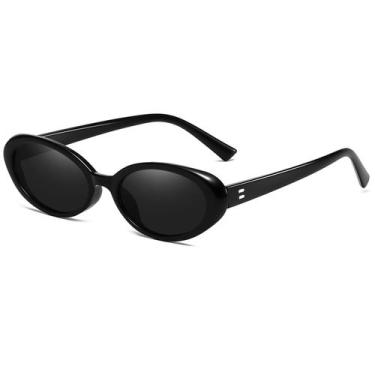 Imagem de Óculos de sol Breaksun Retro Oval 90s Vintage para mulheres e homens