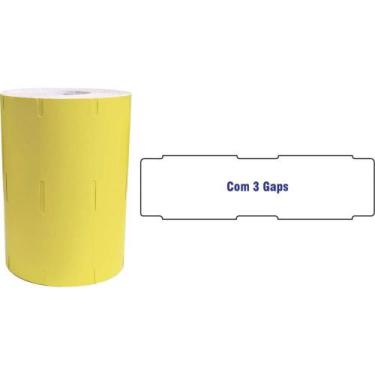 Imagem de Etiqueta para Marcação de Gôndola 110X30MM com 30M (3 GAPS - Rolo) - F