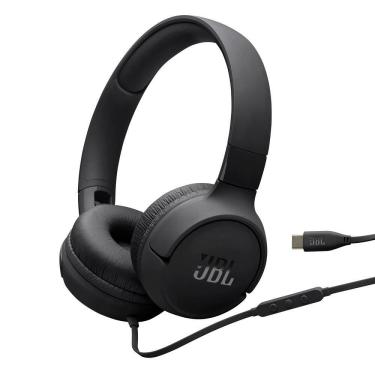 Imagem de Fone Headphone Tune 520C Preto, USB-C, JBLT520CBLK, HARMAN JBL