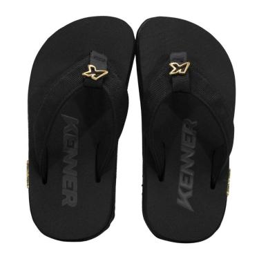 Imagem de Chinelo Infantil Meninos Kenner Drq-01 Kivah Preto
