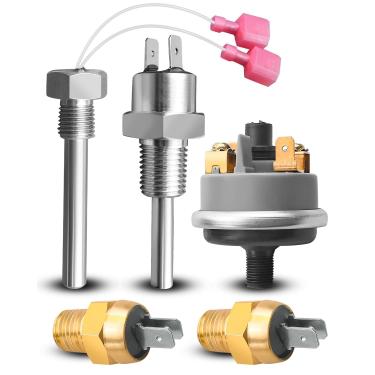 Imagem de Kit de reparo de aquecedor de piscina adequado para aquecedores de piscina Master Temp e Max E Therm, substitui 42002-0024S 42001-0053S 42001-0060S 42002-0025S 42001-0063S, inclui interruptor