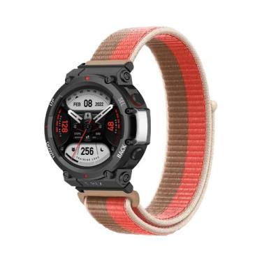 Imagem de Pulseira De Nylon Unissex Para Relógio Inteligente Huami Amazfit T-REX