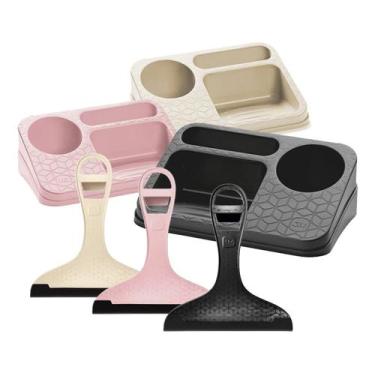 Imagem de Kit Organizador De Pia Rodinho Cozinha Detergente Esponja - Uz Utilida