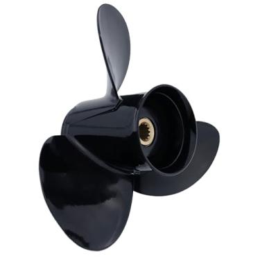 Imagem de Hélice de barco para motores BRP Johnson Evinrude OMC Stern Drive 40-140 HP, 13 1/4x17 13 1/2x15 13 3/4x15 13 3/4x13 14x13 13x19 13,2x19 13x21 13,2 x 21 hélices de motor de barco 14x11 Pitch 13