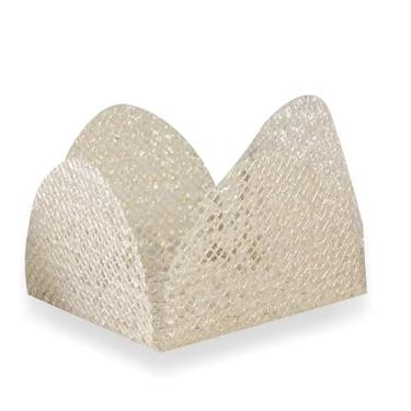 Imagem de Forminhas Para Doces Finos,Caixeta De Tela Escocia para doces finos, Casamento, Festas, forminhas Doces 40 unidades(CHAMPANHE PEROLADO)