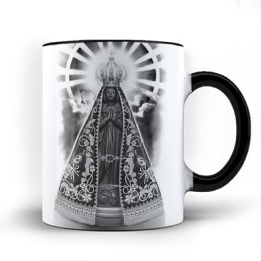 Imagem de Caneca xicara Nossa Senhora Aparecida Céu 25 (Branca)