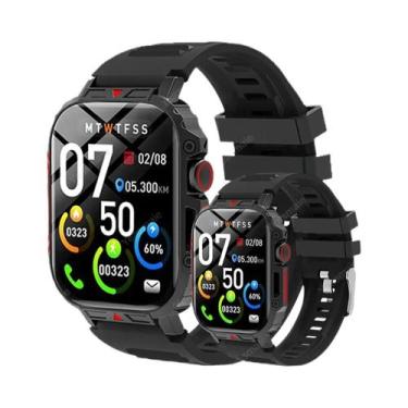 Imagem de Relógio Inteligente Militar Masculino Para Atividades Ao Ar Livre Com 