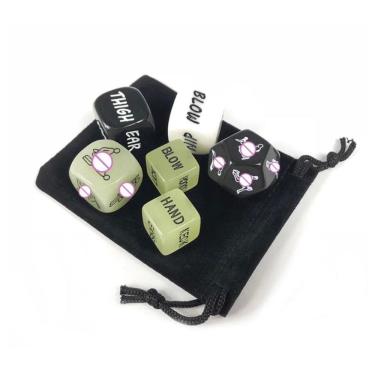 Imagem de Jogo Completo Dados Adulto Posições Sexuais Brilha No Escuro