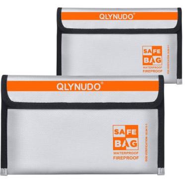 Imagem de Envelopes de dinheiro à prova de fogo QLYNUDO, pacote com 2 unidades (