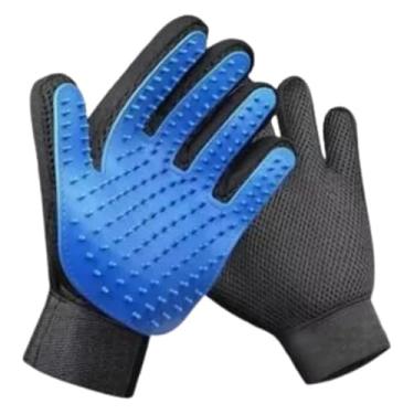 Imagem de Luva Escova Tira Pelos Cães e Gatos Nano Magnética