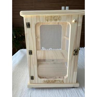 Imagem de Queijeira Maturador com porta para 3 queijos