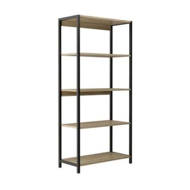 Imagem de Estante madeira 60x30x135 nog prat - PRAT-K