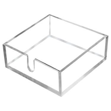 Imagem de Ioensy Porta-guardanapos, caixa de lenços de papel, enfeite de acrílico, dispensador de guardanapos para festas, casamentos, cozinha, S