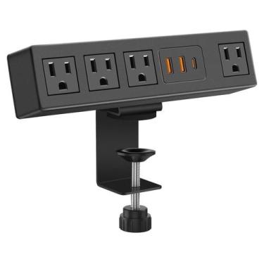 Imagem de Braçadeira de mesa Power Strip CCCEI 1200J Surge 45W USB-C