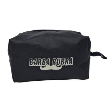 Imagem de Necessaire Pequena Ideal Para o Dia a Dia Viagem Barba Rubra, Preto