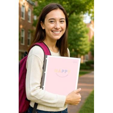 Imagem de Bloco Refil Para Fichário Tilibra Happy 80 Folhas