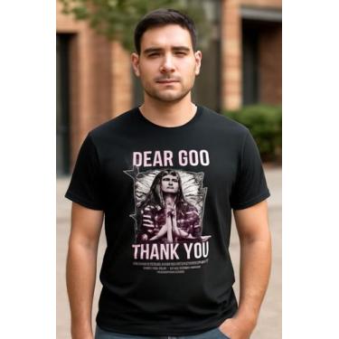 Imagem de Camiseta Masculina Católica Gospel Cristã Religião Fé Blusa - Deus Rel