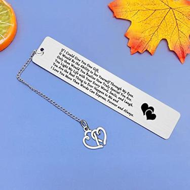 Imagem de Marcador de livro romântico, presente de dia dos namorados para mulheres, homens, aniversário, namorado, namorada, presente para ele, sua alma gêmea, presente para marido, esposa, noivo, noiva, noiva