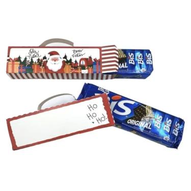 Imagem de Caixas Capa Porta Bis de natal Com Alça (10 Caixas) (NOEL VERMELHO)