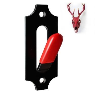 Imagem de Skull Mount Hanger LAJIAOZ, protetor de silicone vermelho