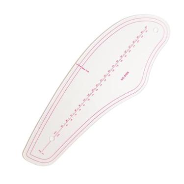 Imagem de MotiveTech Régua curva francesa para decotes, cavas, desenho, molde, régua para iniciantes