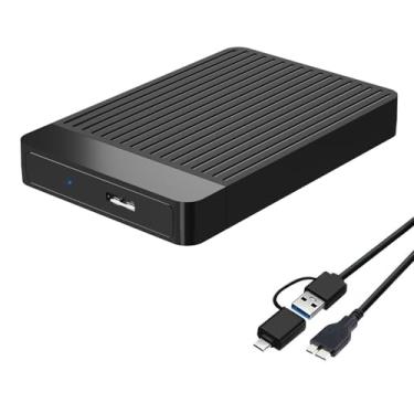 Imagem de Tianken Disco rígido externo ultrafino de 500 GB, armazenamento HDD USB 3.0 de 6 cm para Mac, PC, laptop, PS4, Xbox one