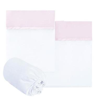 Imagem de Jogo de Lençol Berço Americano Com Fronha - 03 peças - 004 MARKETPLACE