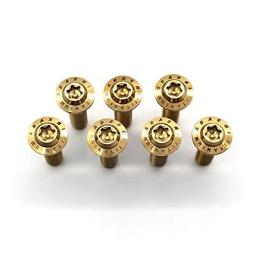 Imagem de Parafusos de montagem de discos de freio dianteiro Arashi para Kawasaki Ninja ZX7R 96-03, ZX9R 94-97 02-03, ZX12R 00-03, ZZR1200 00-05, VN1500 02-03 VN1600 04-07 Parafusos Torx afunilados de titânio