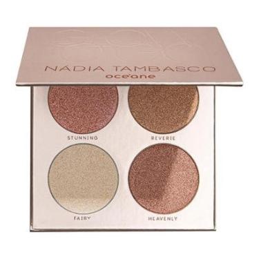 Imagem de Paleta de Iluminadores Océane Glow to Go Nádia Tambasco 1 Un-Feminino