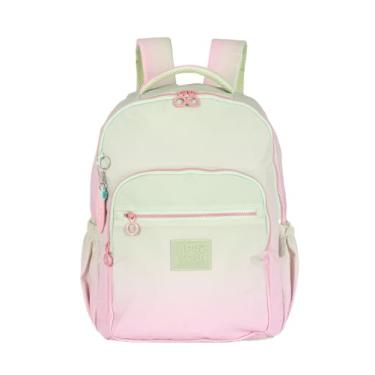 Imagem de Mochila Costas Escolar Up4you Luara Feminina Verde Ms49471up