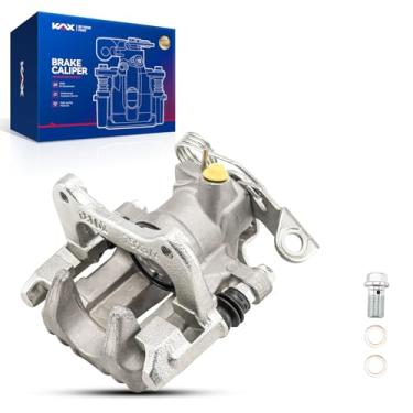 Imagem de KAX Conjunto de pinça de freio a disco adequado para Volkswagen Passat 1998-2005, Audi A4 1998-2001, Audi A6 1998-2004, lado esquerdo traseiro