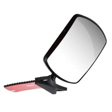 Imagem de CyperFair Espelho auxiliar retrovisor de carro, espelho convexo HD antirreflexo ajustável com visão mais ampla e clara, imagem perfeita, design sem distorção, acessório modificado autoadesivo