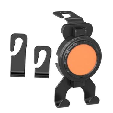 Imagem de Ysyqkn Porta-copos para Banco Traseiro, Organizador de Acessórios para Carro, Porta-copos para Bolsa, Guarda-chuva, Lata, Bebida, Compras, Laranja, Tamanho real