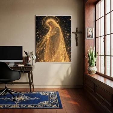 Imagem de Quadro A Virgem Maria, Mãe De Jesus Cristo - 70X50Cm - Quadros On-Line