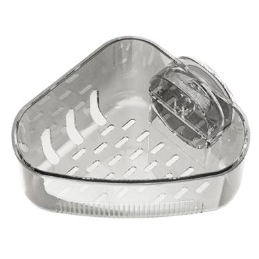 Imagem de Suporte de esponja para pia de cozinha, suporte de esponja de cozinha de canto para pia - organizador de banheiro, cesta de drenagem, ventosa para casa, apartamento, dormitório, chuveiro, fazenda