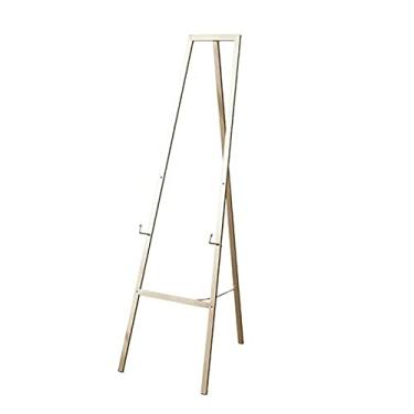 Imagem de Suporte de pôster de chão, loja de acessórios, suporte de exibição de pintura decorativa de ferro, cavalete de pintura a óleo retrô para varanda, ouro 120 cm