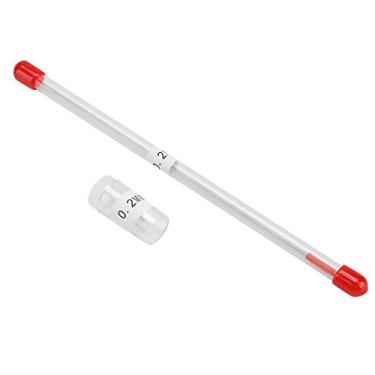 Imagem de Cryfokt Pontas de Agulhas Duráveis ​​de Substituição de Bico de Aerógrafo para Aerógrafos, 3 Tamanhos, Com Recipientes de Armazenamento, Prata (0,2 mm)