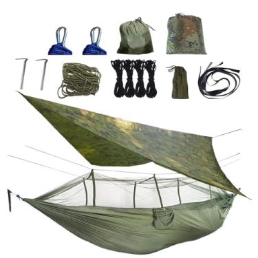 Imagem de Rede para acampamento | abrigo de chuva e sol ao ar livre | malha protetora à prova d'água para mochila, quintal, jardim, caminhadas, viagens, pesca, pátio, exterior, exterior