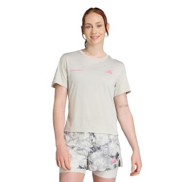 Imagem de Camiseta Adidas Own The Run Melange Feminina-Feminino