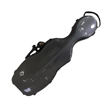 Imagem de Estojo Rígido Para Violino Profissional Preto Com Ponto Branco Com Bolsa Para Partituras Tamanho Completo Estojo de Violino (Color : 3/4)