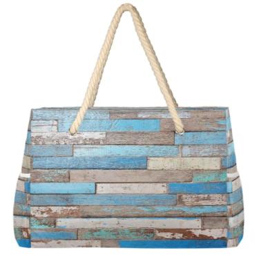 Imagem de hongjinglin Bolsa de praia grande, leve, dobrável, sol, unicórnio, piscina, bolsa de ombro, Cor 11, Large