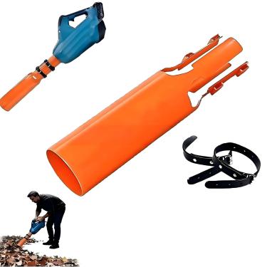 Imagem de Impulsionador de ar do soprador de folhas, acessório compatível com Lb615/765, sopradores de lâmina universal, acessório de impulsionador de ar para tubos de sopro de bocal circular de 5 a 10 cm